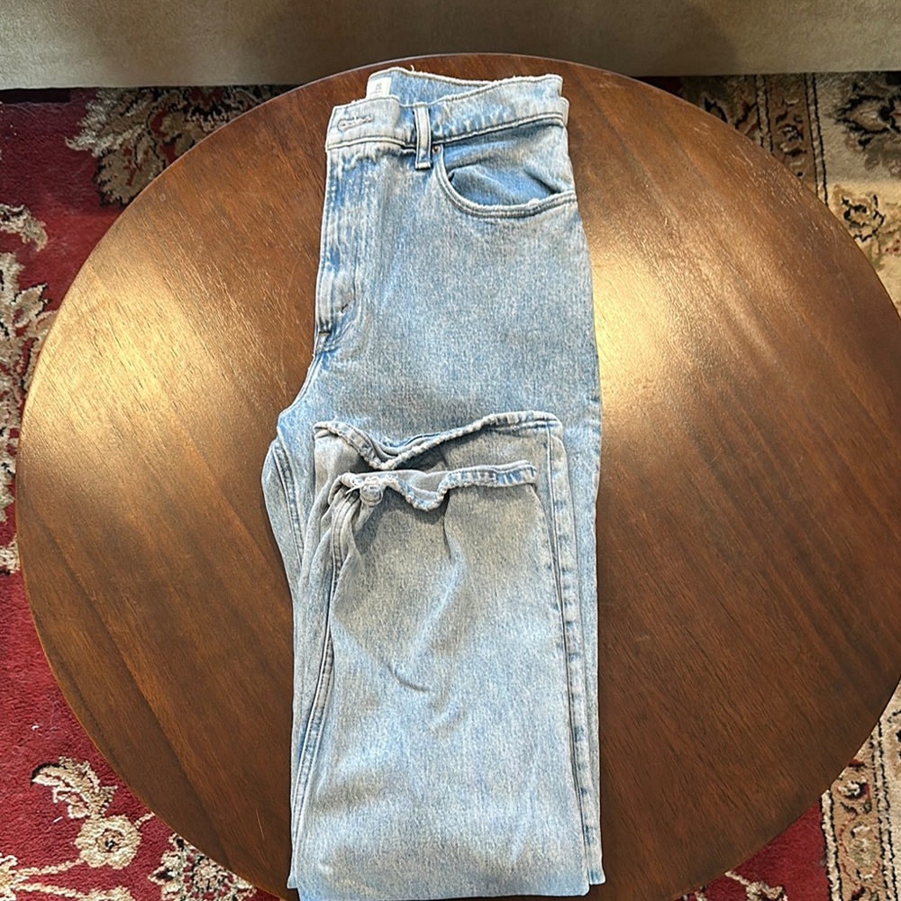 Abercrombie & Fitch Light Blue High Rise Jeans